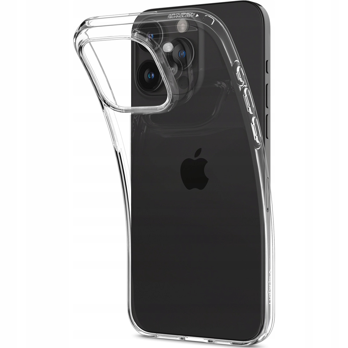 Chrbát Spigen Liquid Crystal pre Apple iPhone 15 Pro Max, bezfarebný